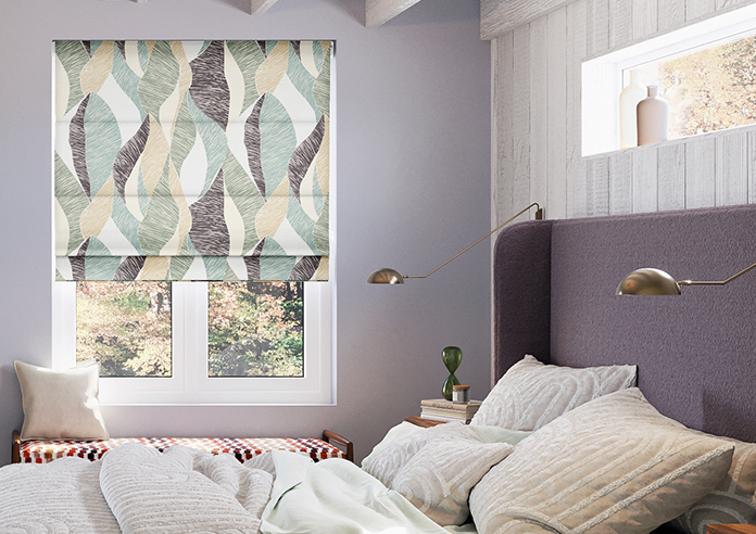 Anthurium, Fern - Roman Blind - Image 3